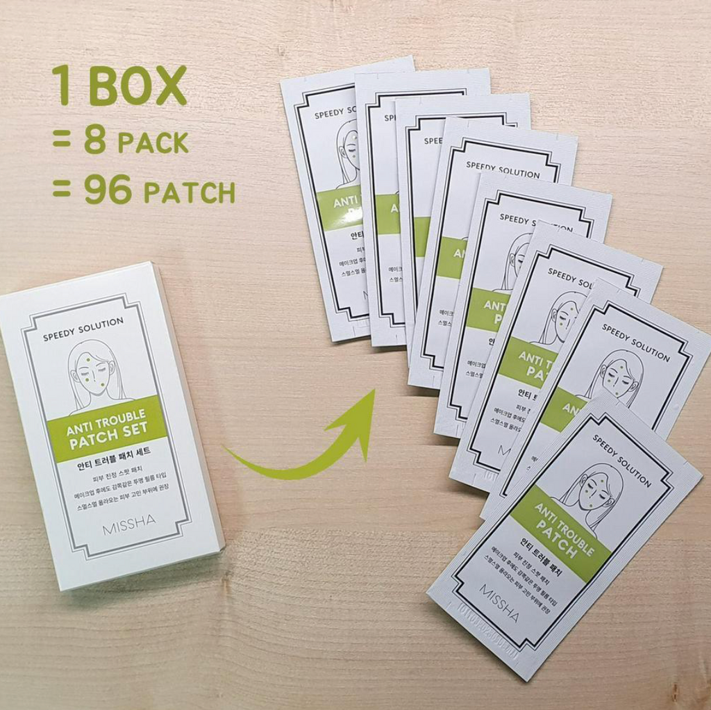 Plastry przeciwtrądzikowe Missha Speedy Solution 96 szt