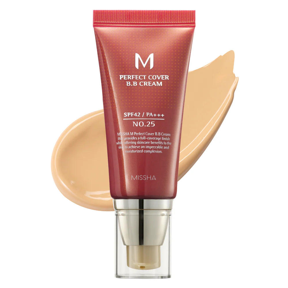 Krem BB do Twarzy Missha M Perfect Cover SPF42 PA+++ - różne odcienie