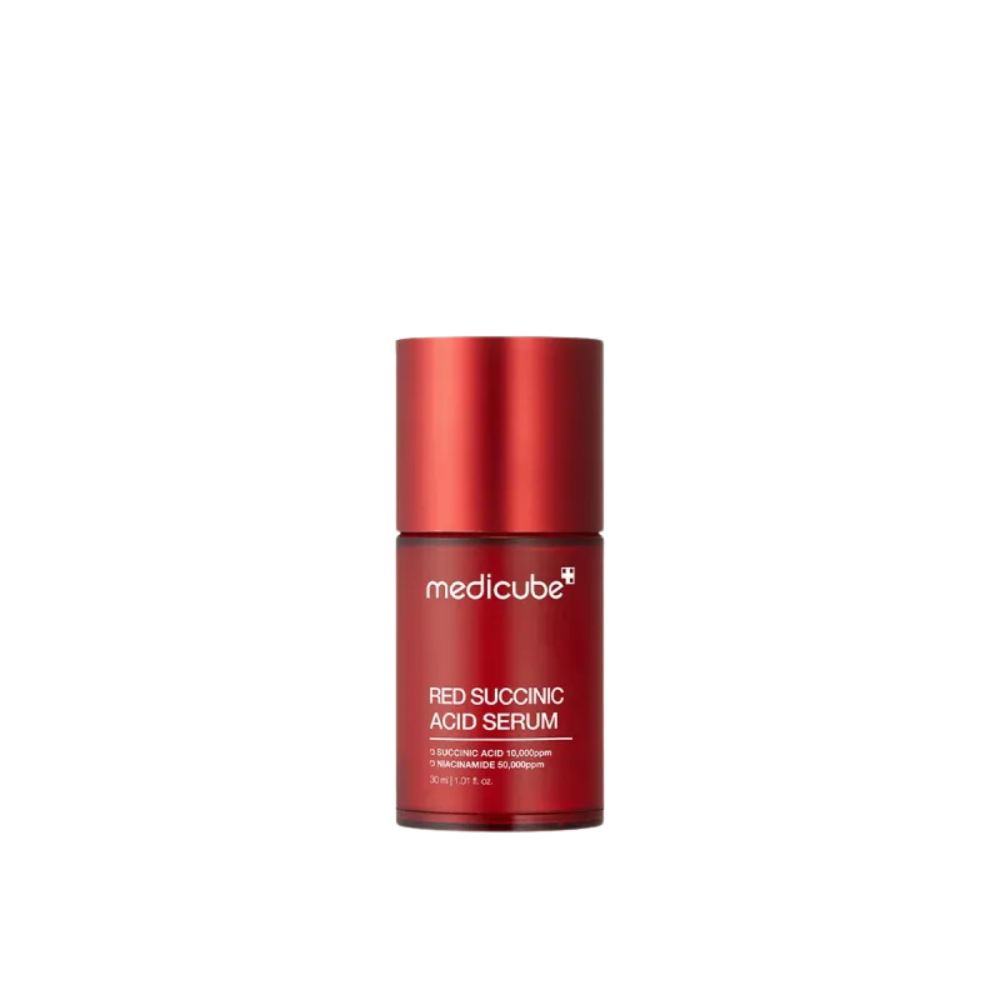 Serum do twarzy z kwasem bursztynowym Medicube Red Succinic Acid Serum 30ml